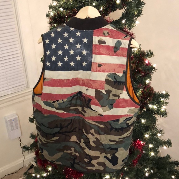 Ralph Lauren Denim & Supply Army Fatigue Vest - Picture 2 of 4